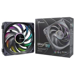 Seasonic Ventilateur de boîtier - Seasonic - MAGFLOW ARGB - 4 broche - 12V