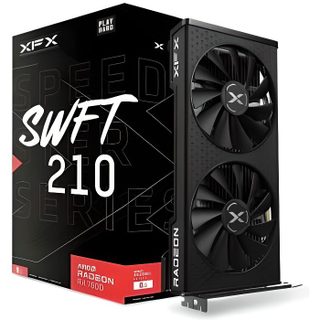 XFX XFX - SPEEDSTER SWFT210 - AMD Radeon RX 7600 - 8 Go GDDR6 - Gaming