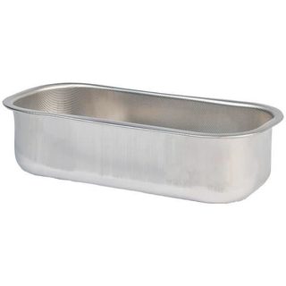 Moule à cake - STEEL PAN - Anti-adhésif - En inox - 25x11x7cm