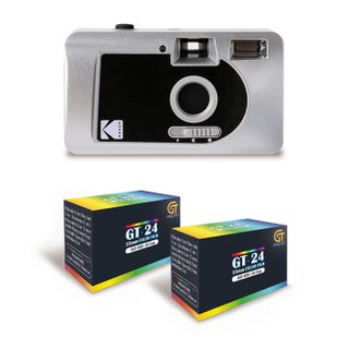 KODAK S88 argentique motorisé compact enroulement auto noir/gris