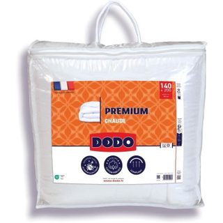 Couette Chaude 250 gr/m² - DODO - Premium - 140 x 200 cm - Blanc