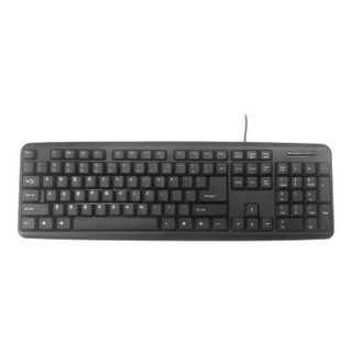 Clavier USB Gembird KB-U-103 - Noir - Touches silencieuses - Filaire