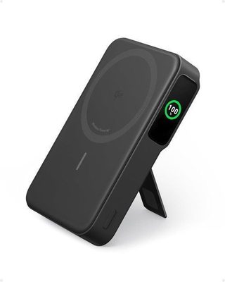 Anker MagGo Power Bank (10 000mAh 15W Compatible avec MagSafe) certifié Qi2 avec Affichage Intelligent et Pliable pour iPhone 16