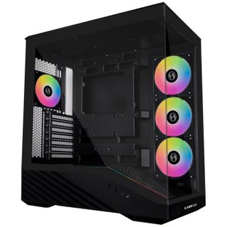 Lian Li Lian Li - Vector V100 - Verre trempé - Éclairage RVB - 4 ventilateurs 120 mm