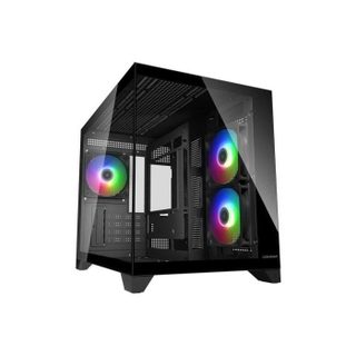 Cougar Carcasa Cougar CGR-2QA6B-RGB Mini Tower Micro ATX Iluminación Multi Ventana Vidrio