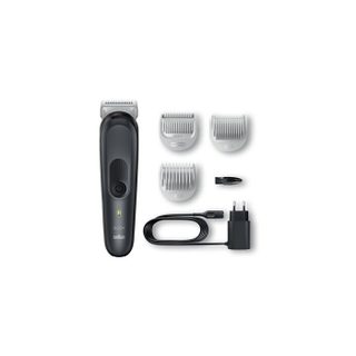 Rasoir électrique - Braun - BG3340 - Tête lavable - Fonctionnement sans fil - Noir