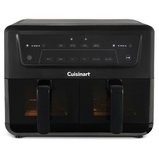 Friteuse sans huile CUISINART - Airfryer AFD10XBLE - Capacité 10 4L - Double cuves - Noir - 2400W
