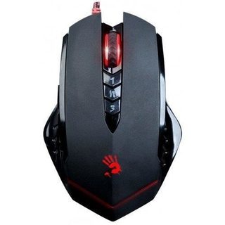 Souris de jeu - A4TECH - V8M - Filaire - 8 boutons - 3200 DPI - Noir/Rouge