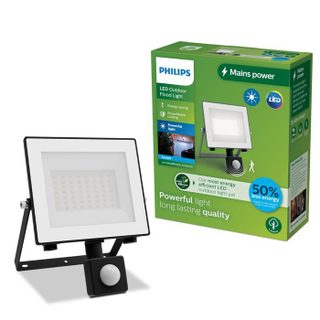 Philips Projecteur led extérieur avec détecteur de mouvements led Lois 929004643201 14 w blanc chaud