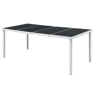 vidaXL Table de jardin 190x90x74 cm