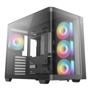 DEEPCOOL DEEPCOOL - CG530U 4F - Moyen tour- Format Micro-ATX - 4 ventilateurs ARGB inclus -