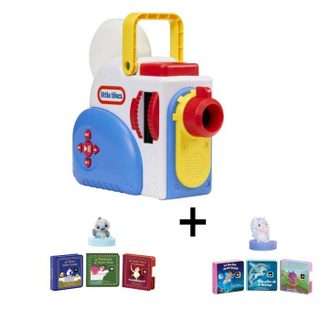 LITTLE TIKES - Story Dream Machine - 6 histoires incluses - Projecteur audio lumineux sonore - Fairy Tale Collection - 3ans