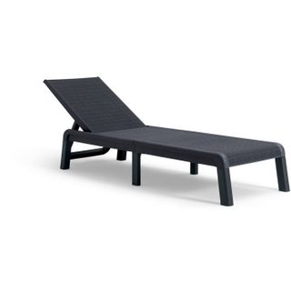 Keter Bain De Soleil Pliant Dossier Réglable 4 Positions Extérieur Mallorca - 187,5 Cm