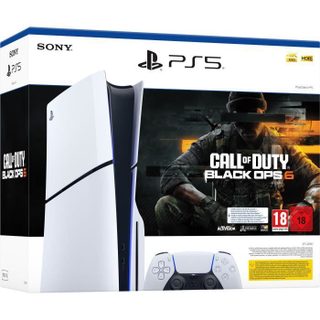 Pack PS5 Standard (avec lecteur CD) : Console PlayStation 5 (Modèle Slim) + Call of Duty : Black Ops 6 (code dans la boite)