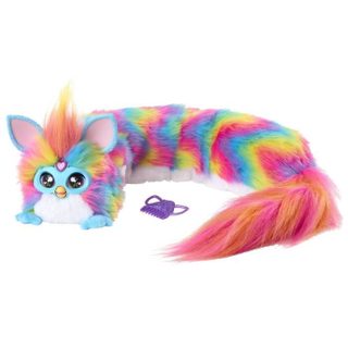Furby DJ Furby peluche douce électronique arc-en-ciel interactive avec musique lumières mouvements et jeux parle français et fur