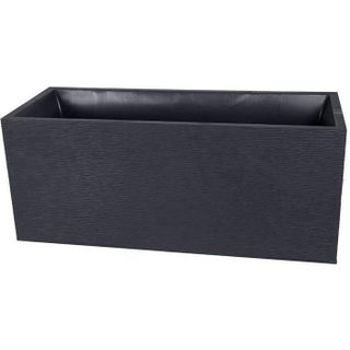 Jardinière - EDA - Graphit - 98 L - 99 5 x 39 x H. 43 cm -Gris Anthracite
