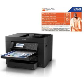 Imprimante EPSON WF-7840DTWF - Jet dencre + Clé dactivation ReadyPrint Flex