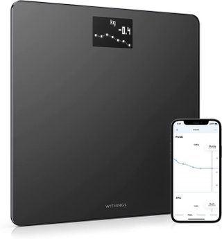 Pèse personne Balance connectée Body Noir - Analyse de la Composition Corporelle Multi-Utilisateurs