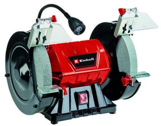 Touret à meuler double TC-BG 200 L - 400 W - Ø 200 mm - Meules K36/K60 - Avec lampe LED