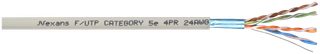 Câble électrique RJ45 gris, L.25 m