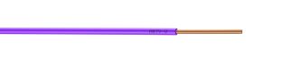Fil électrique 1.5 mm² h07vu, en couronne de 100M violet