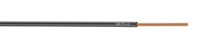 Fil électrique 1.5 mm² h07vu, en couronne de 5M noir