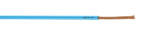 Fil électrique 2.5 mm² h07vu, en couronne de 25M bleu