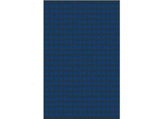 Tapis d’extérieur pour salon détente ou repas bleu/graphite 240 x 150 cm