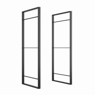 Structure pour étagère Lader, H 830 mm, Peint en noir