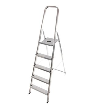 Escabeau domestique pliable Selekta MixAlu - 5 marches - 2,81m