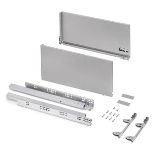 Tiroir extérieur Vertex 3D - 60 kg - 242 mm x 500 mm - Peint en aluminium - Acier