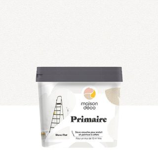 Primaire D'accrochage pour peinture a effet, blanc, 1.000 l