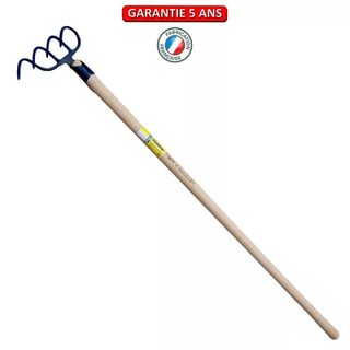 Croc fumier court 14 cm à douille emmanché