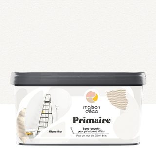 Maison Déco Primaire D'accrochage pour peinture a effet, blanc, 2.500 l