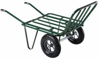 Brouette Agricola Twin 2 roues gonflées Ø 400 mm - châssis tubulaire