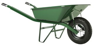 Brouette Cornière 100 L peinte - roue gonflée Ø 400 mm