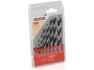 Coffret de 8 mèches à bois