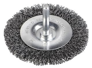 Brosse métallique rotative plate Ø 100 mm