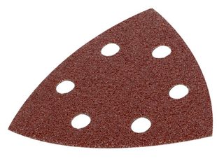 Lot de 5 patins triangulaires auto-agrippants - grain 240 - 90x90x90 mm