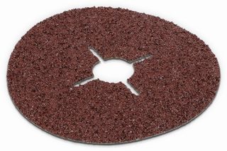 Lot de  5 disques abrasifs pour meuleuse - grain 60 - Ø 115 mm