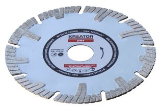 Disque diamant béton armé - Alésage 22,2 mm 1 disque 230 mm 2,6 mm