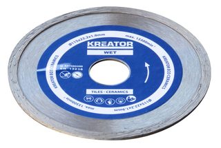 Disque diamant carrelage, faïence - Alésage 22,2 mm 3 disques 115 mm 1,9 mm