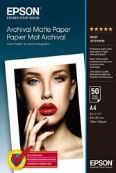 Epson Paper/Archival Matte A4 189gm2 50sh