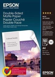 Epson Papier photo Double-Sided Matte Paper A4 50 feuilles mat 178 g/m2