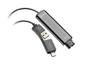 Poly Adaptateur Da75 Usb Vers Qd Plastique Noir 38 G Hp