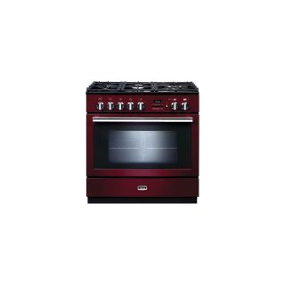 Cuisinière FALCON Professional+ FXP 90 Mixte Rouge airelle/Chrome - PROP90FXPDFCY/C