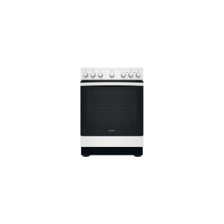 INDESIT Cuisinière vitrocéramique 4 foyers - IS67V5PCW/E