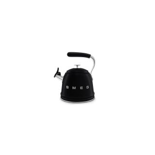 SMEG Bouilloire sifflante Noire - WKF01BL