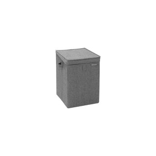 BRABANTIA Panier à linge empilable 35 L - Pepper Black