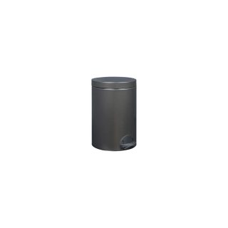 ROSSIGNOL Poubelle à pédale 14 L Noir Basalte - Élora ROSSIGNOL Poubelle à pédale 14 L Noir Basalte - Élora